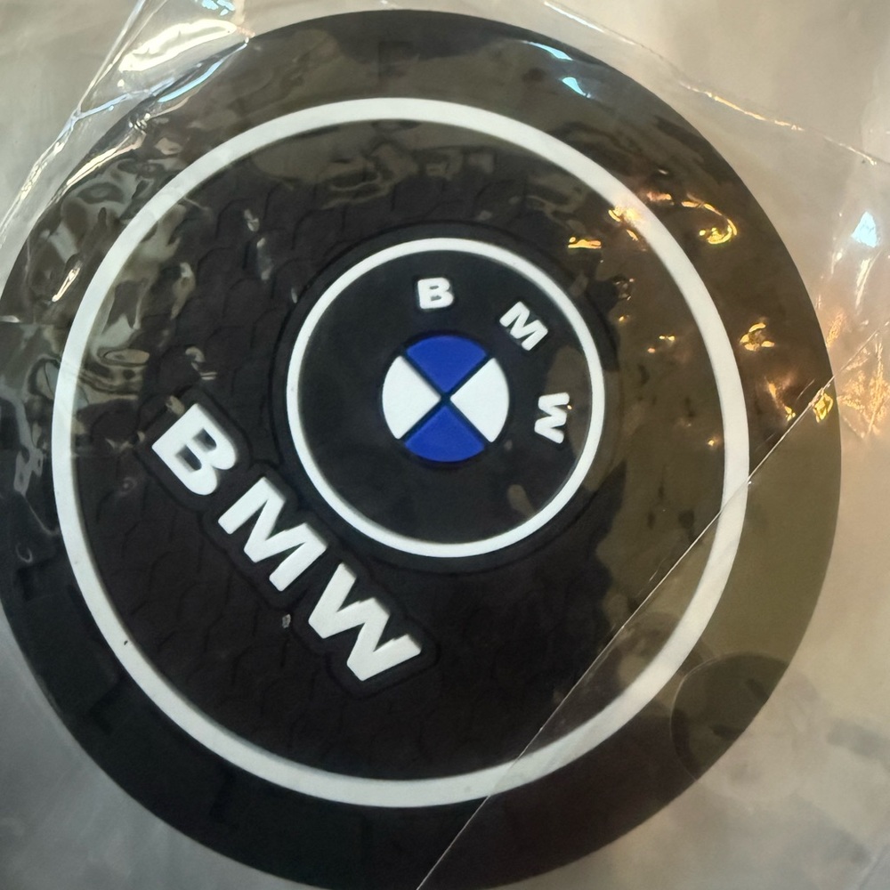 BMW Black and Blue Logo Coaster